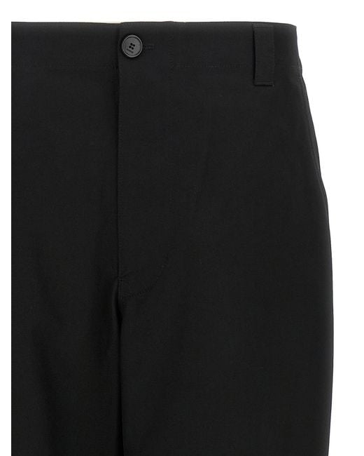 Gucci Black Cotton Casual Pants for men