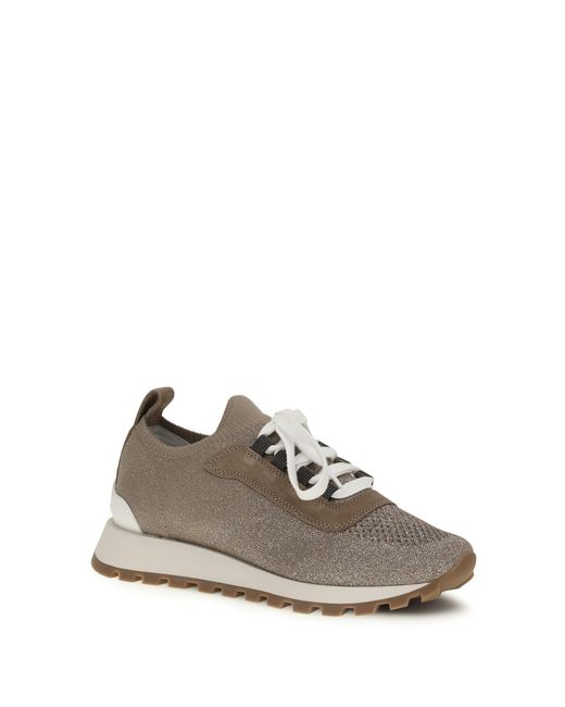 Brunello Cucinelli White Sneakers Upper: Cotton Trainers