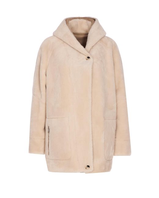 Urbancode Natural Reversible Faux Fur Jacket