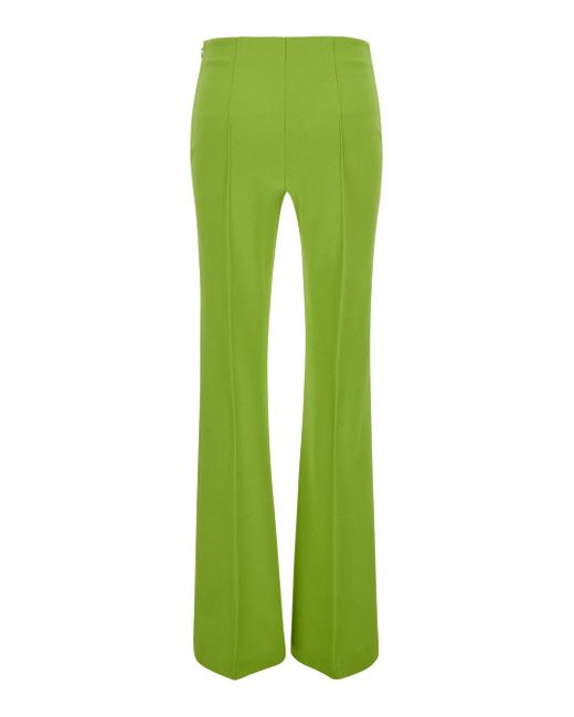 Liu Jo Green Tailored High Waisted Pants
