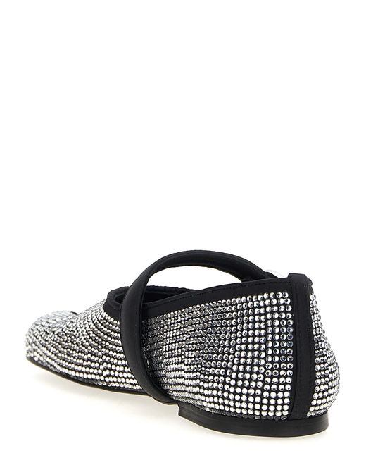 Coperni White Five-Toe Ballet Flats