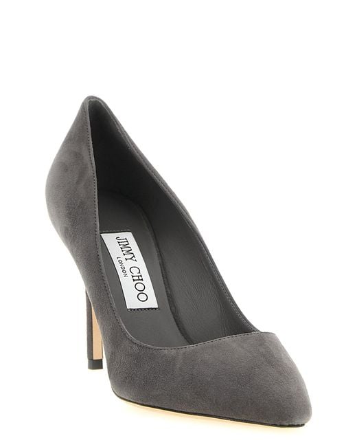Jimmy Choo Metallic Leather High Heel Pumps