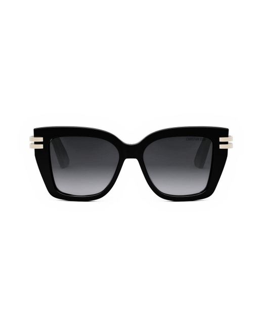 Dior Black Cdior S1i Square Frame Sunglasses