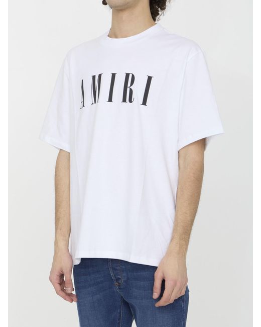 Amiri White Core Logo T-Shirt for men