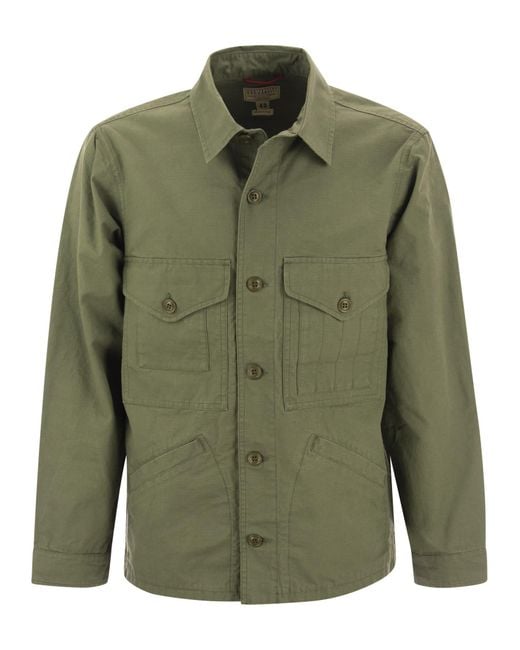 Manifattura Ceccarelli Cruiser - Multi-pocket Shirt-jacket in Green for ...