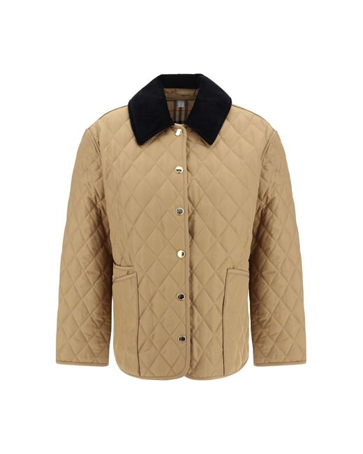 Burberry Dranefeld Rcd Quilts & Down in Brown | Lyst