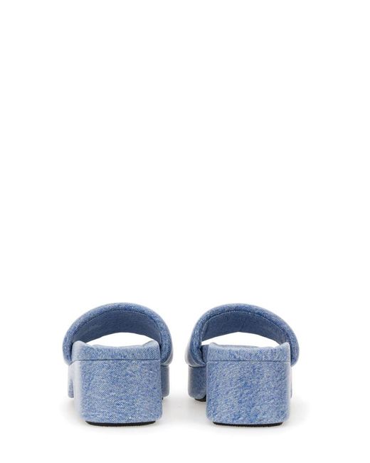 Alexander Wang Blue Slippers