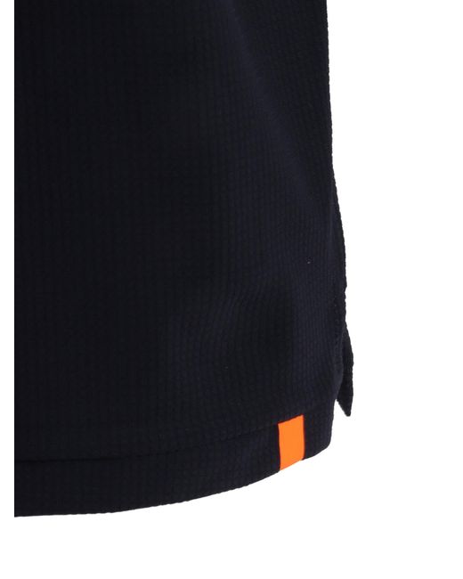 Rrd Blue Square Shirty Polyamide Elastane Shirt for men