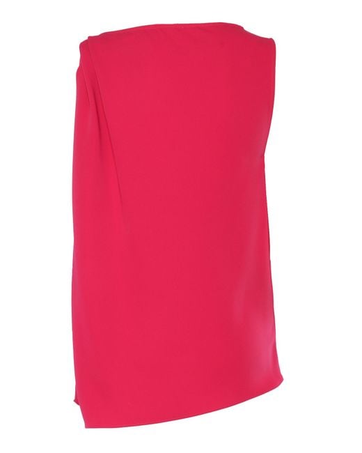 P.A.R.O.S.H. Pink Blouse Polyester Top