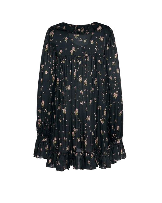 Chloé Black Silk Short Dress