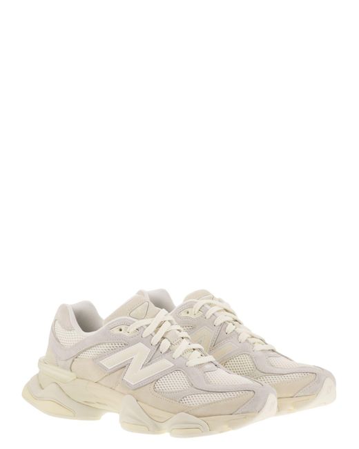 New Balance White 9060