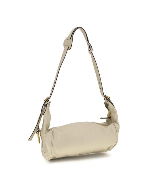 Chloé Natural Small Paddington Shoulder Bag Calf Leather Bos Taurus