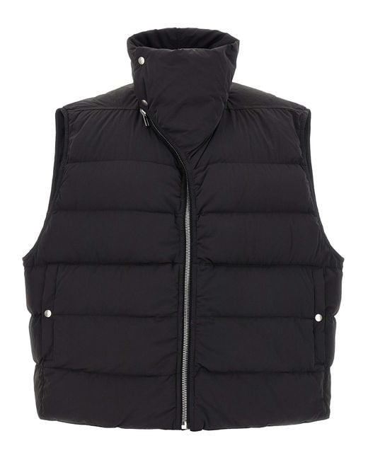 Rick Owens Black Sl Flight Vest for men