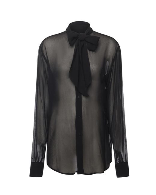 Nineminutes Black Shirts Silk