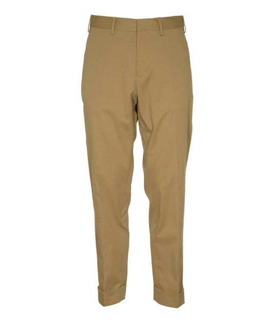 Dries Van Noten Natural Concealed Trousers for men