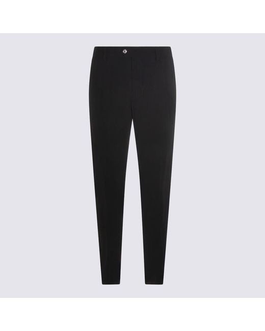 Marco Pescarolo Black Trousers _Wv Ea for men