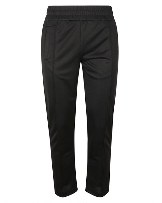 Palm Angels Black Fitted Track Pants for men