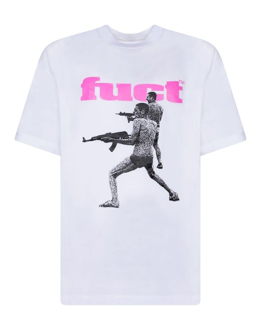 Fuct White Gomorra T-Shirt for men
