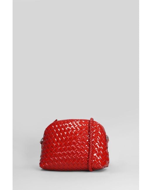 Dragon Diffusion Red Chunky Fellini Shoulder Bag