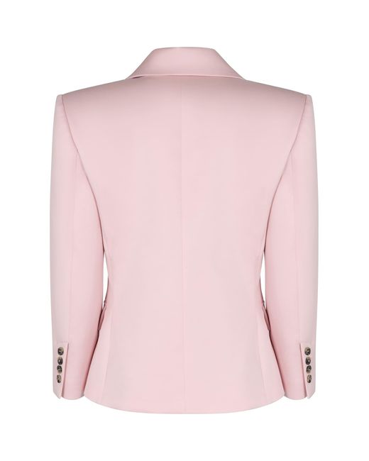 The Mannei Pink Arda Single-Breasted Three-Button Blazer