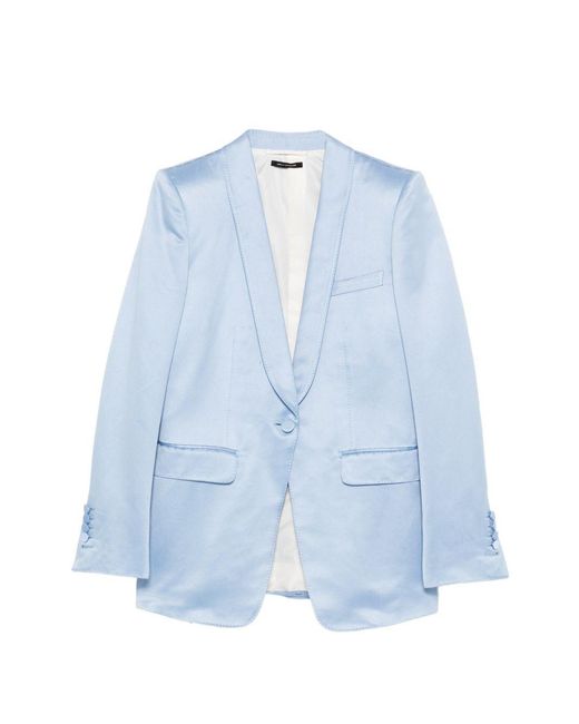 Tom Ford Blue Blazer Jacket