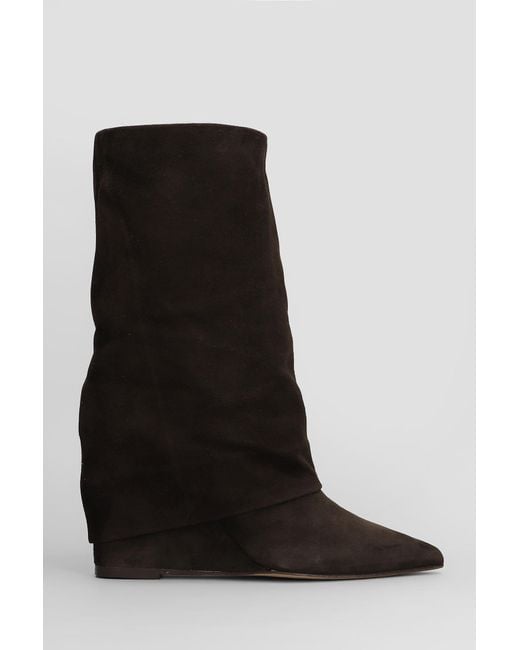 The Seller Black High Heels Ankle Boots