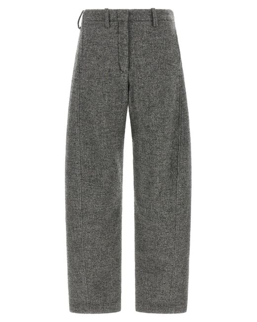 Magda Butrym Gray Trousers