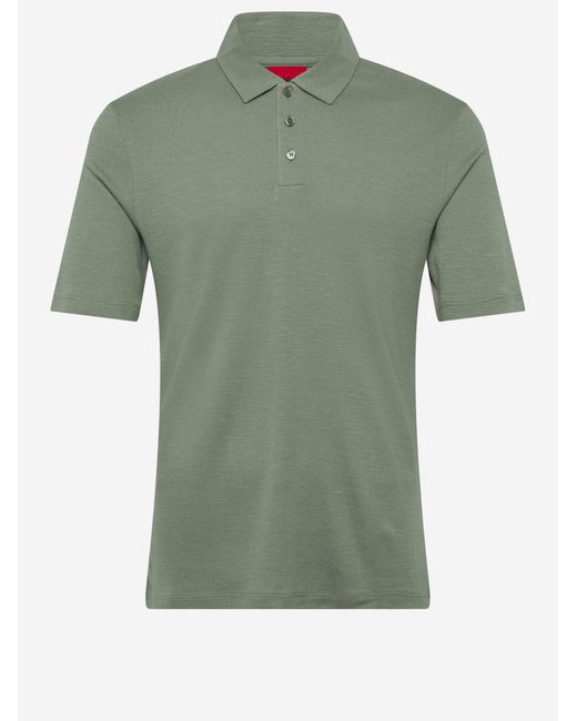 Boss Green Polo Shirt Linen-Blend Cly for men