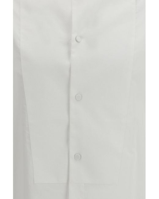 Tom Ford White Cotton Shirt With Regular Fit for men