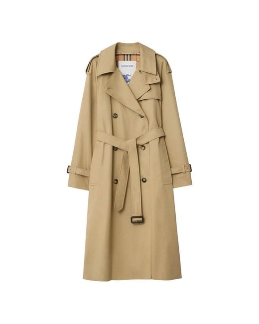 Burberry Natural Coats