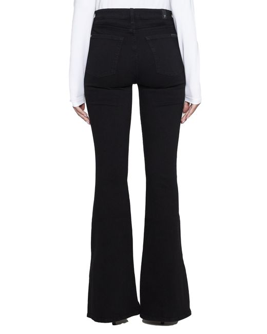 7 For All Mankind Black Jeans