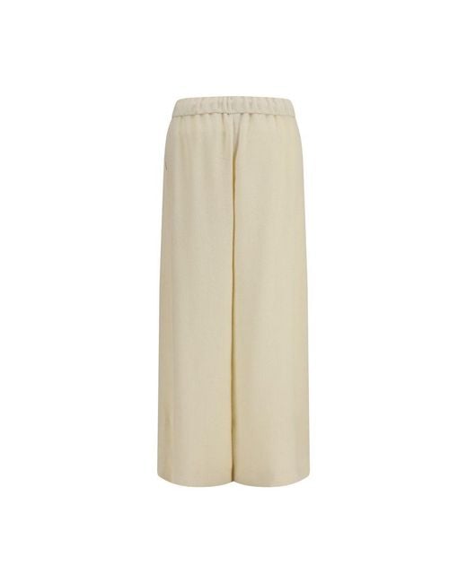 Gabriela Hearst Natural Beige Alpaca Vicugna Pacos Casual Pants