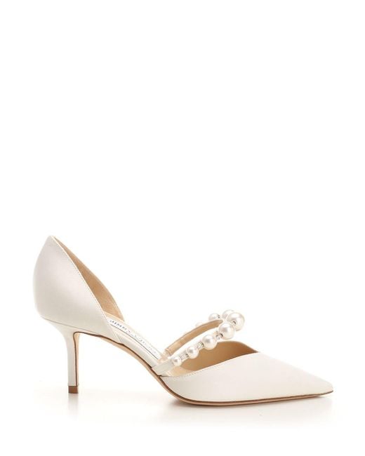 Jimmy Choo Natural Aurelie Pumps