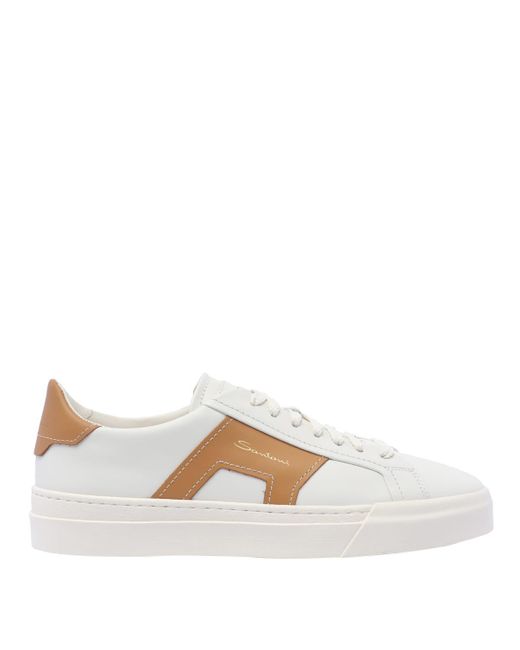 Santoni White Sneakers for men