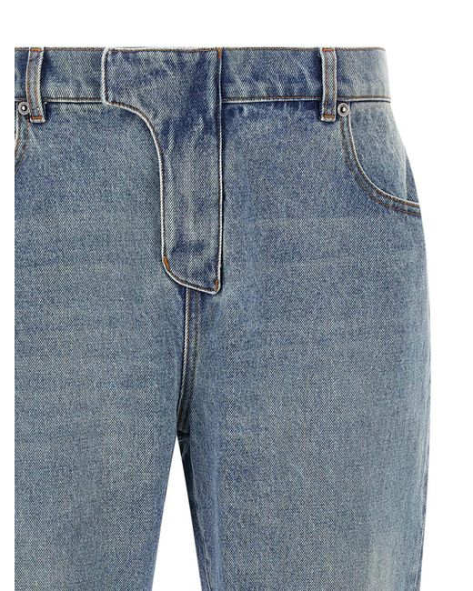 Balmain Blue Denim Jeans for men
