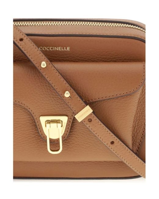 Coccinelle Brown Beat Soft Shoulder Bag