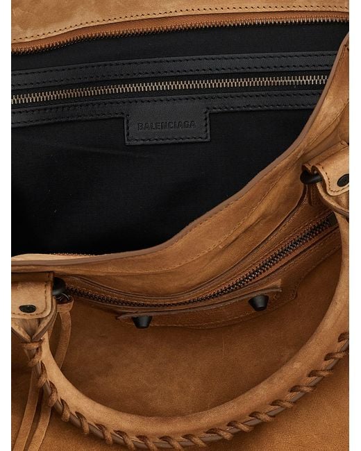 Balenciaga Brown Le City Bag M Handbag
