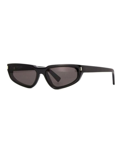 Saint Laurent Brown Sunglasses Cat Eye Full Rim, Frame And Lens Sl634Nova001