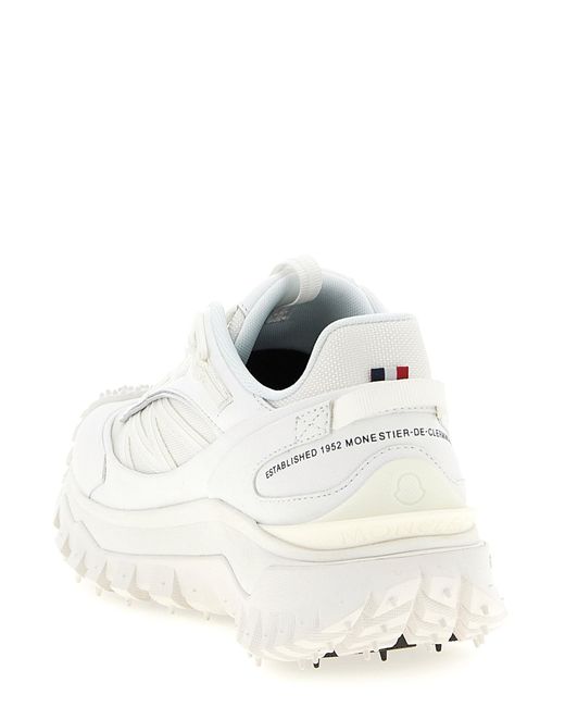 Moncler White 'Trailgrip Gtx' Sneakers for men