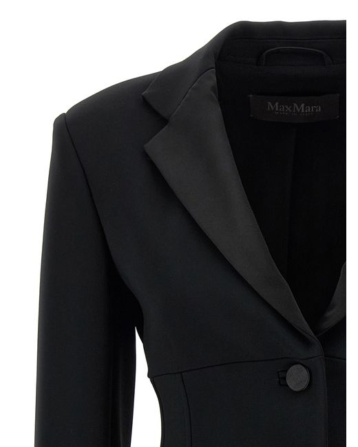 Max Mara Black Oreste Blazers