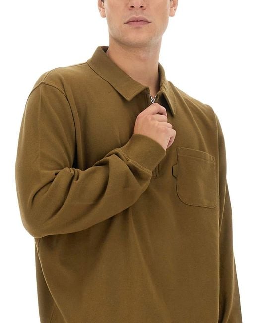 YMC Natural Sugden Sweatshirt for men