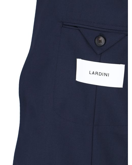 Lardini Blue Blazer for men