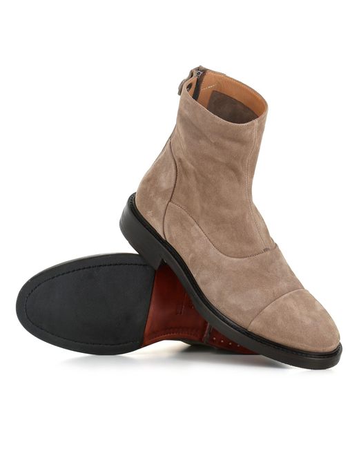 Alberto Fasciani Brown Ankle Boot Gabriel 10023 for men