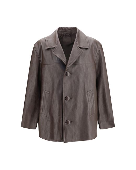Saint Laurent Black Jacket Grain De Poudre Wool (Ovis Aries) Blazers for men