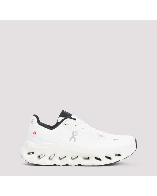 On Shoes White Cloudtilt Sneakers Textile Rubber