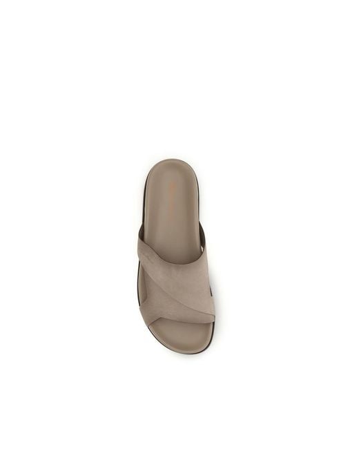 Santoni Multicolor Leather Sandals for men