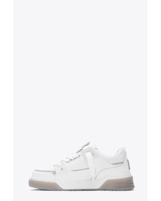Represent White Studio Sneaker Leather Low Chunky Sneaker for men