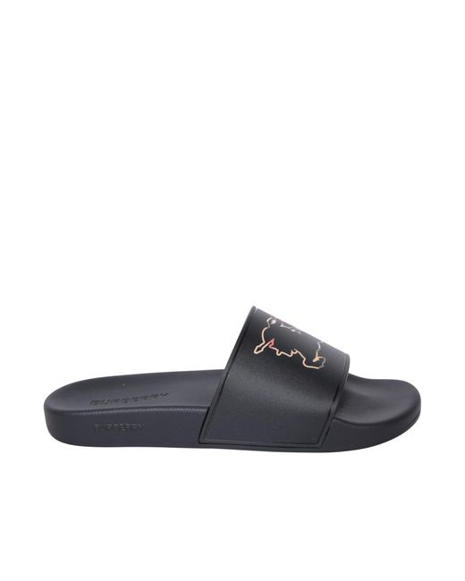 Burberry Black Sandals for men