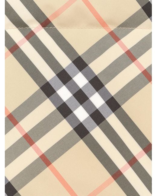 Burberry Natural Snowdon Traditional Check Reversible Jacket for men