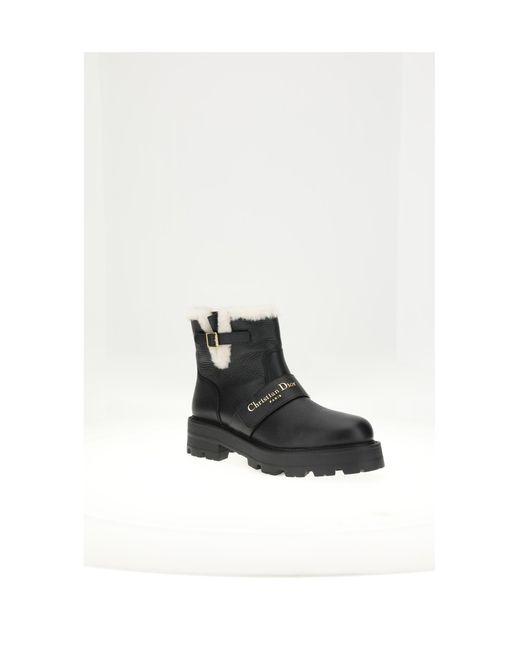 Dior White Boot Upper Calf Leather Bos Taurus